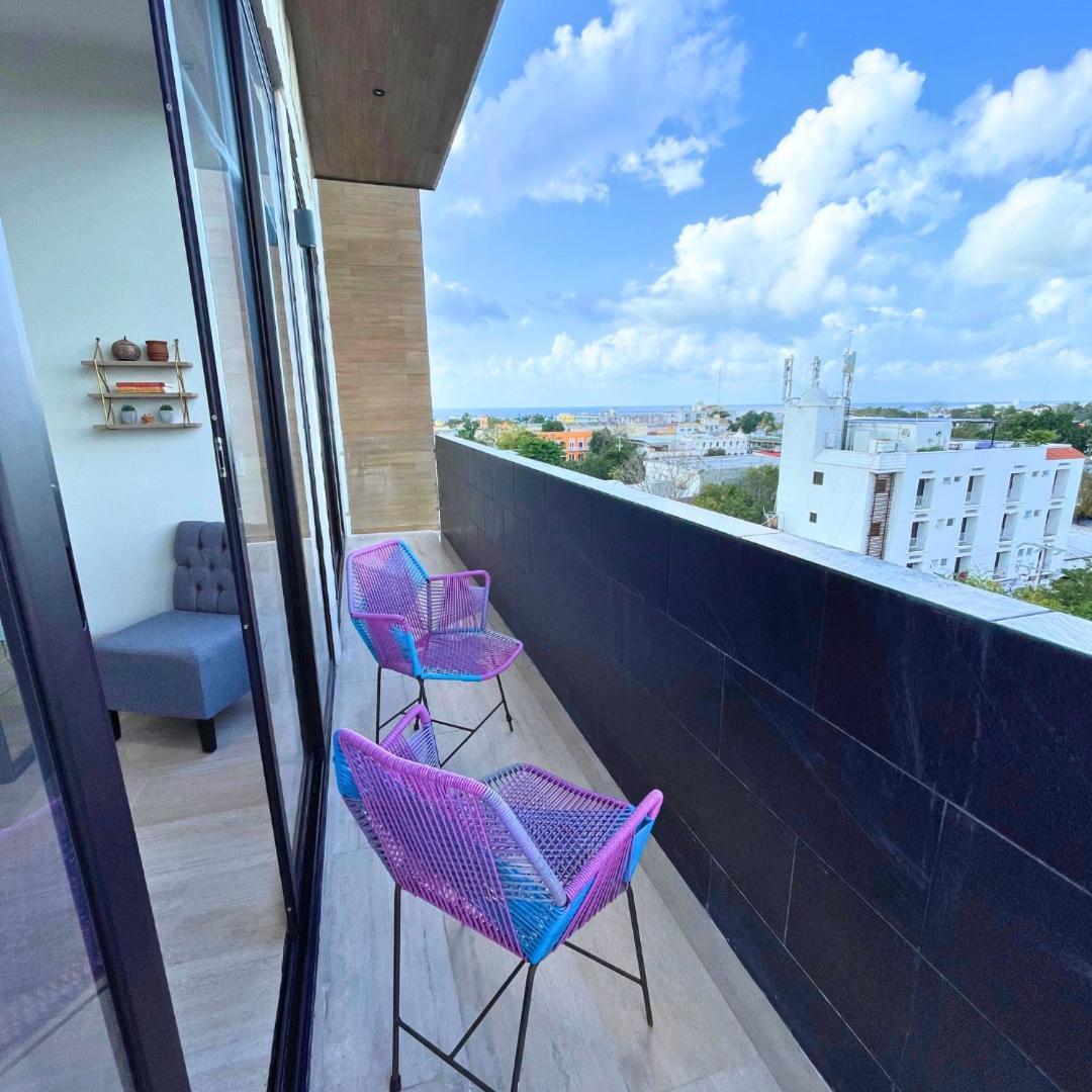 Brand New Condo With Rooftop Pool Cozumel Bagian luar foto