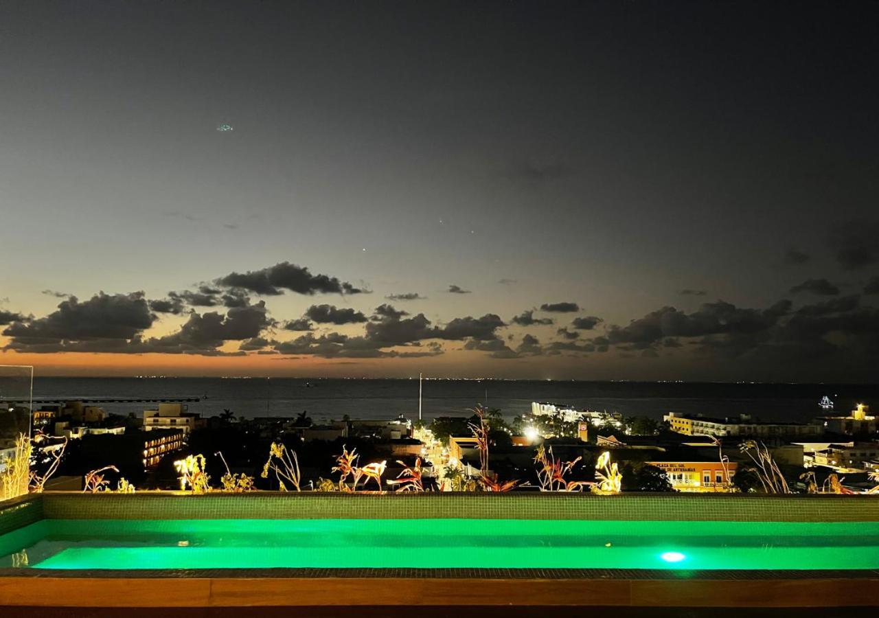 Brand New Condo With Rooftop Pool Cozumel Bagian luar foto