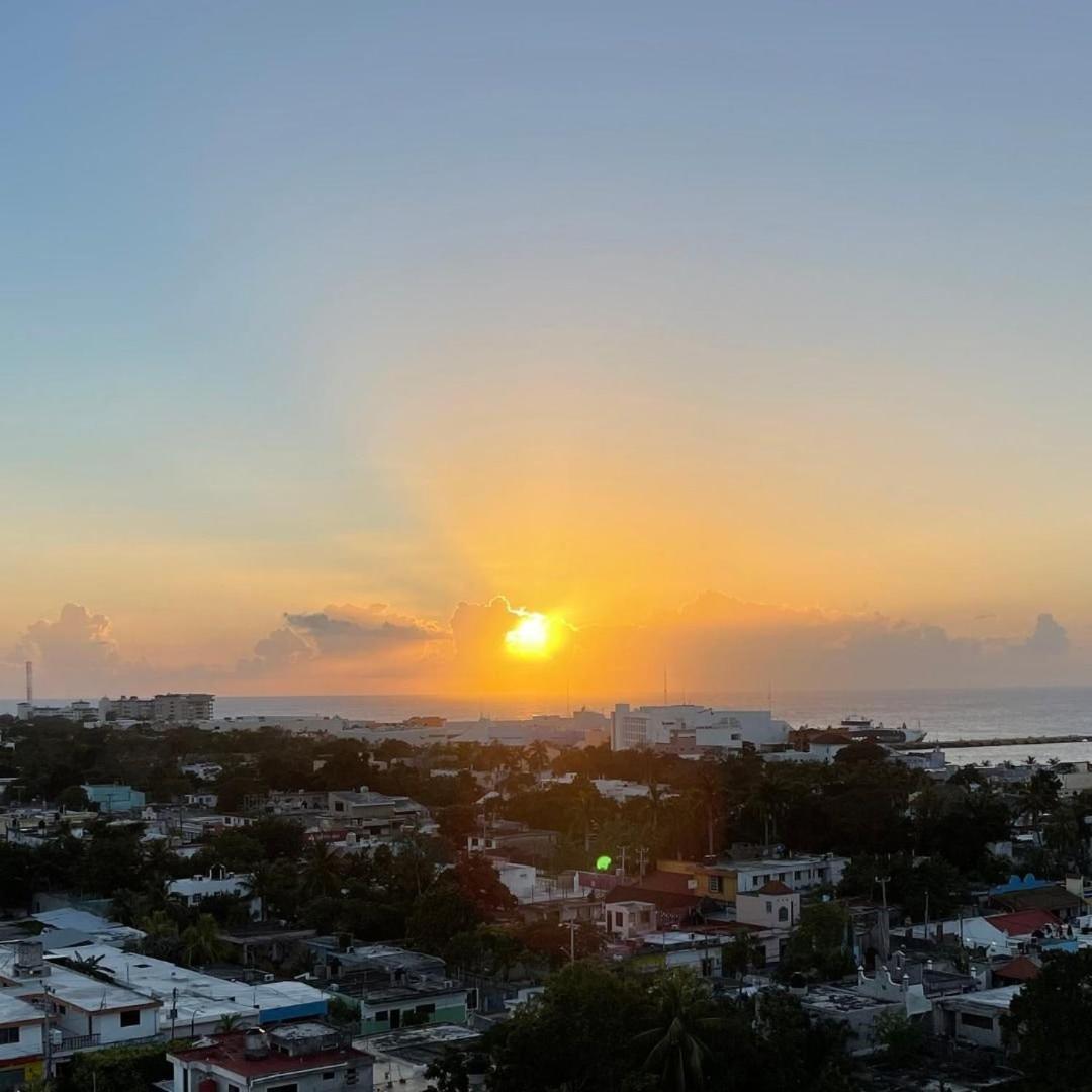 Brand New Condo With Rooftop Pool Cozumel Bagian luar foto