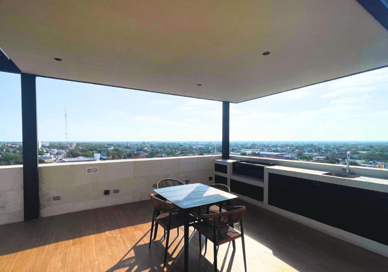 Brand New Condo With Rooftop Pool Cozumel Bagian luar foto